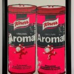 N°1086, 2 Aromat roses - œuvre de Nicolas Noverraz - NSNZ198