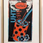 N°1195, Laits UHT noir - œuvre de Nicolas Noverraz - NSNZ197