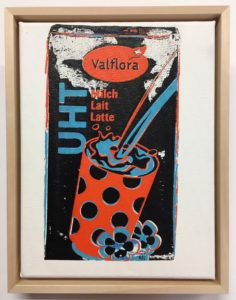 N°1195, Laits UHT noir - œuvre de Nicolas Noverraz - NSNZ197