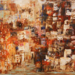 Le bidonville - oeuvre de Angela C. Andrade AAAE7-SD