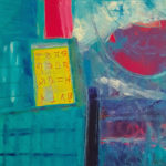 Oeuvre de Anna Margaretha KAUSS-ZEMP, Zodiac en jaune 2021