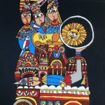 Saltimbanques 1-oeuvre de Albin CHRISTEN-ANCN1