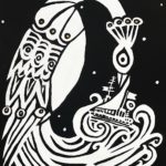 Oiseaux de nuit et bateau-œuvre de Albin CHRISTEN-ANCN4