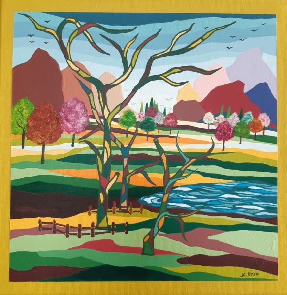 Printemps - Œuvre de Bernadette STEFFEN - BESN18