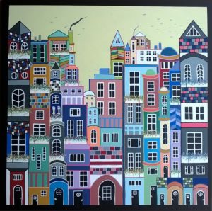 Façade - oeuvre de Bernadette Steffen BESN4-SD