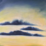 Ciel jaune - oeuvre de Carole Christinat Venhard CECTVD14-SD