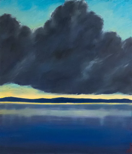 Léman libre - Œuvre de Carole Christinat Venhard - CECTVD31