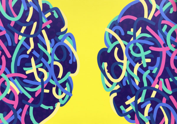 Spaghetti bolognaise - œuvre de Catherine KIRCHHOFF - CEKF16