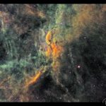 Une hélice cosmique - oeuvre de David Lindemann DDLN7-SD