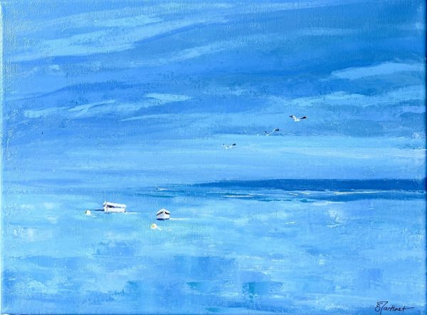 Ile Vierge - Œuvre d'Esther MARTINET - ERMT14