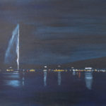 Genève la nuit - Geneviève JUTTENS - GEJS-4-SD