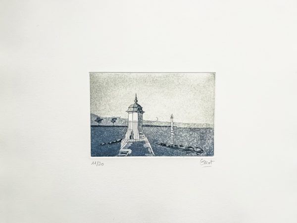 Rade de Genève - œuvre de Gaëlle MOT - GEMT15