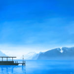 L'embarcadère - œuvre de Gaëlle MOT - GEMT18