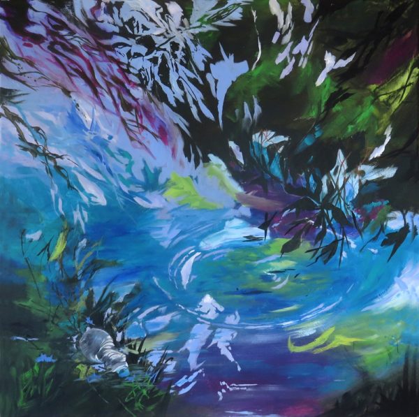 River reflections - Œuvre de Helen JENKINSON DREW - HNJNDW3