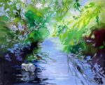Plastic waste river - Œuvre de Helen JENKINSON DREW - HNJNDW7