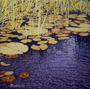 Nénuphars - œuvre de Jacqueline Bachmann JEBN31