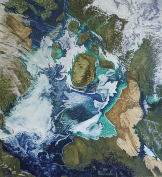 Remous - Œuvre de Jacqueline BACHMANN - JEBN39