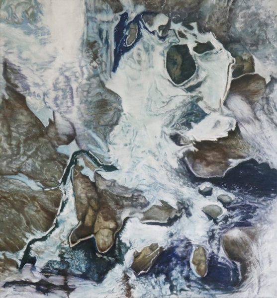 Eboulis - Œuvre de Jacqueline BACHMANN - JEBN40