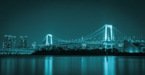 Rainbow Bridge, Tokyo - oeuvre de Karl Girardet KLGT3-SD