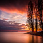 SUNSET 2 - oeuvre de Karl Girardet KLGT6-SD