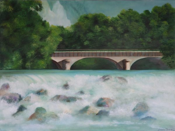 Pont de Carouge - Oeuvre de Liliana GARCIA MARQUEZ- LAGAMZ2