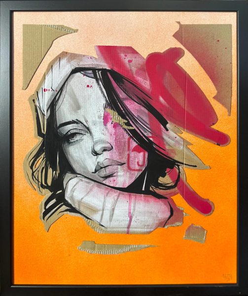 Pensée ébréchée - œuvre de Loïc DESTA - LCDA6