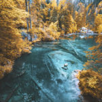 Blausee - oeuvre de Lucien Kolly LNKY10-SD