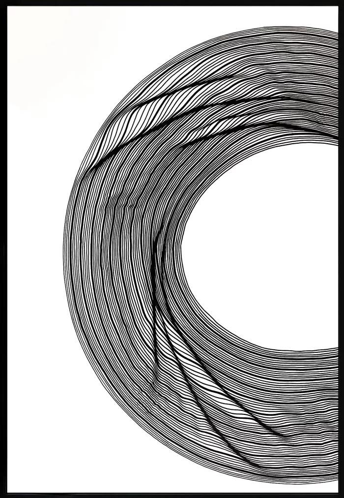 Le dernier tissus plissé - œuvre de Luis Marques - LSMS3