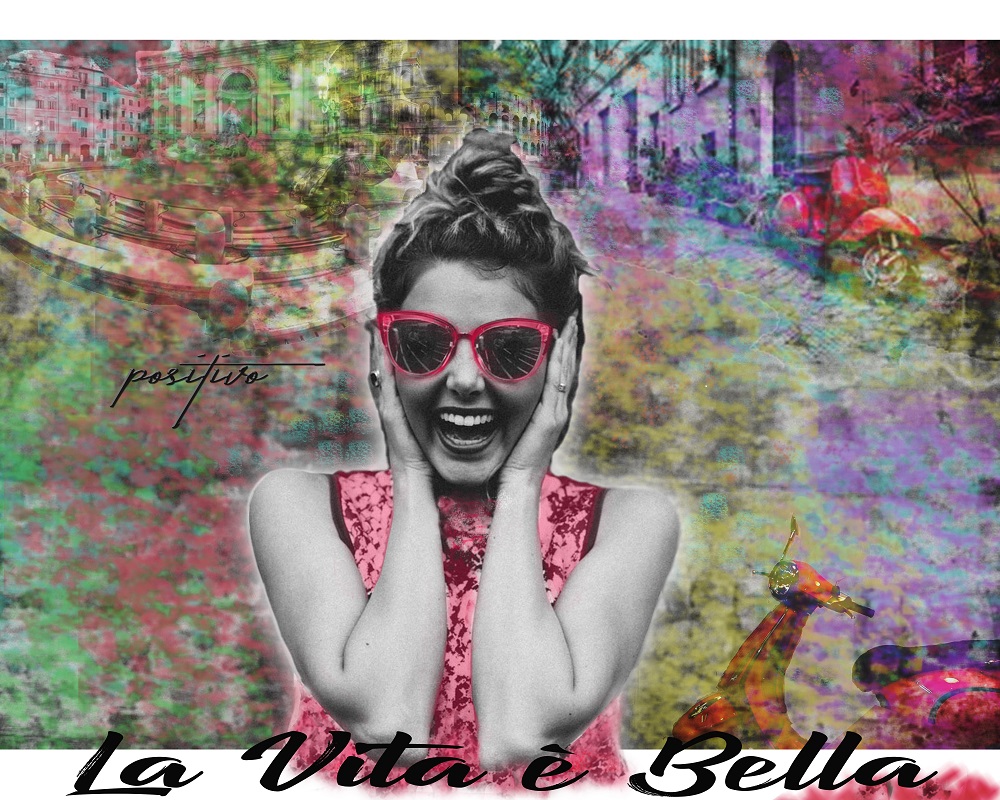 La Vita É Bella - oeuvre de Monica GRANGIER