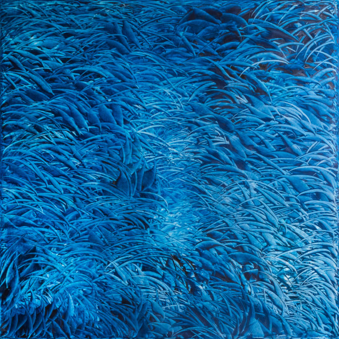 Cryogénique Blue - Oeuvre de Maria LOPO - MALO1