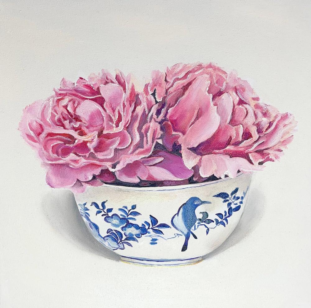 Sans titre 8 fleurs - œuvre de Madeleine ROSSELET - MERT23-SD