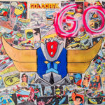 Collage & Acrylique GOLDORAK NICOLAS DECAUX NSDX2 - GO- HD