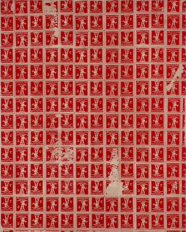 195 timbres de 3 cts - oeuvre de Nicolas Noverraz NSNZ169_SD