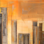 Fin de journée sur Manhattan - oeuvre de Nicolas Wirth NSWH7-SD