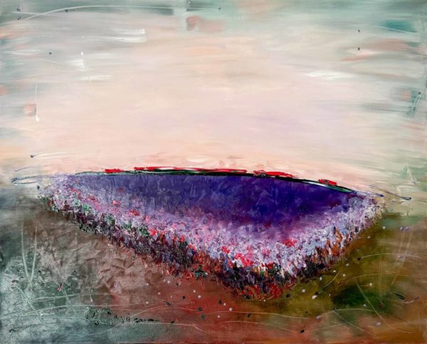 L'horizon de lavande - œuvre de Olha Snydanko OASO20-SD