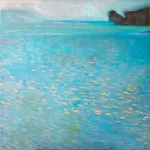 Sur le lac Attersee, dédicace à Gustav Klimt III - Œuvre de Polina DEMIDOVA - PADA11