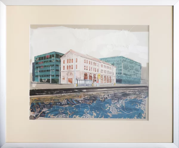 Old Post Office in Geneva - oeuvre de Polina DEMIDOVA - PADA12