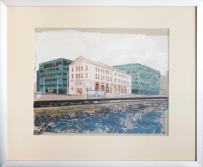 Old Post Office in Geneva - oeuvre de Polina DEMIDOVA - PADA12