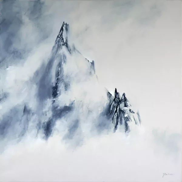 Ecclésiastiques dans les nuages - oeuvre de Philppe JUTTENS - PEJS58