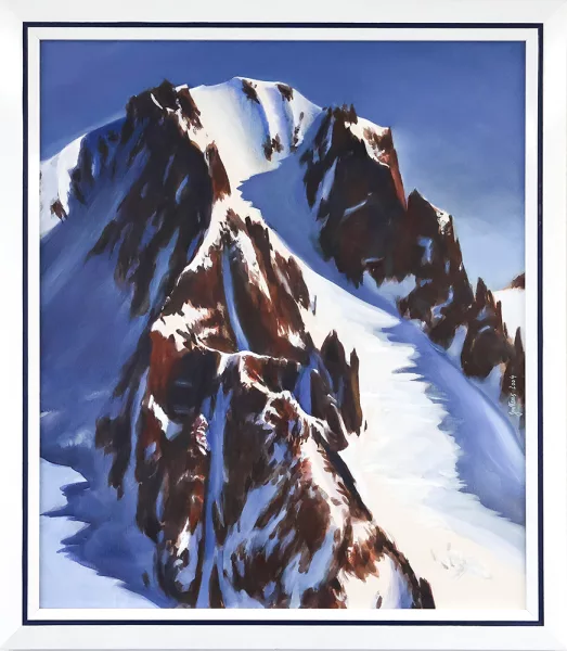 Aiguille d'Argentière - oeuvre de Philippe JUTTENS - PESJ61