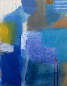 Le porteur du bleu - œuvre de Petr Bernanek, PRBK24