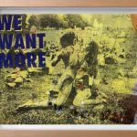 Oeuvre de Petr Beranek, techniques utilisées: Gumprint, monotype, acrylic s/ toile