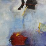 Fantaisies en bleu - oeuvre de Peggy Hinaekian-Messier PYHN50-SD