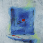 Mystère bleu 2 - oeuvre de Peggy Hinaekian-Messier PYHN61-SD