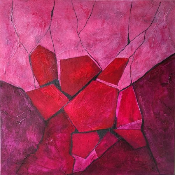 Rubis - Œuvre de Renée Furrer - REFR69