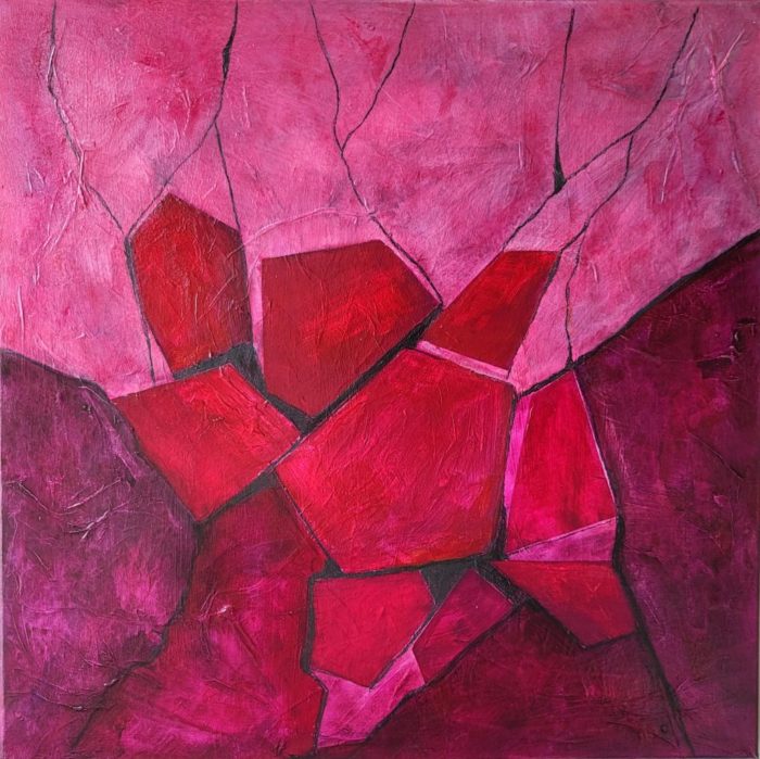 Rubis - Œuvre de Renée Furrer - REFR69