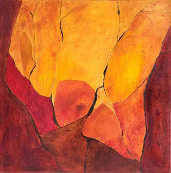 Cornaline - Œuvre de Renée Furrer - REFR72