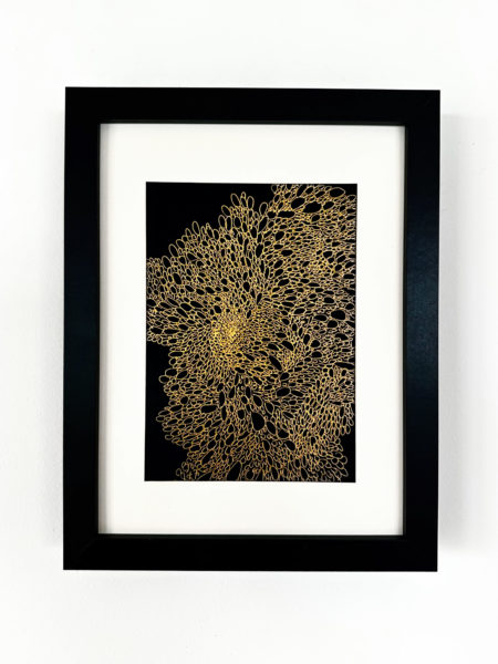 Burbujas Oro 1 – œuvre de Silvia Ronco – SARO26