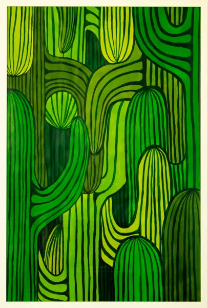 Cactus 1 - oeuvre de Sarah DEJEUX-LOPES - SHDXLS1