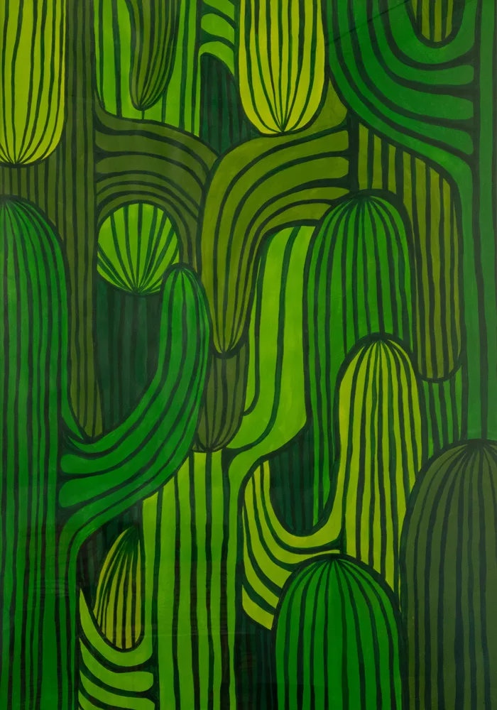 Cactus 1 - oeuvre de Sarah DEJEUX-LOPES - SHDXLS1